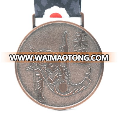 china style design custom taekwondo jiu jitsu sports medal