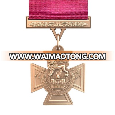 custom die casting znic alloy metal victoria cross medal maker