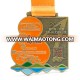 free sample china bicycle marathon race metal souvenir medal with mould