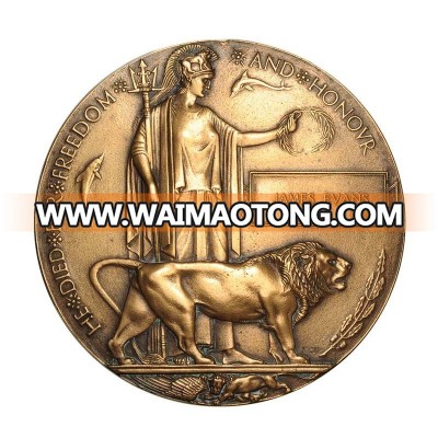 china factory custom metal brass anzac medal of honor online store