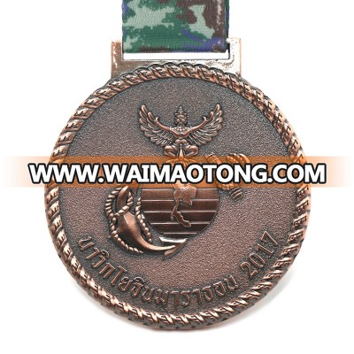 Huanhai factory custom stamping roundness zinc alloy boxing ww2 medal german