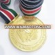 sudan customized 3d gold 5cm medal with eagle design